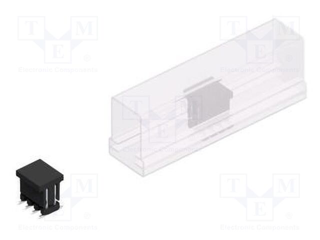 Connector: pin strips; pin header; male; PIN: 8; 2mm; SMT; 2x4; 100V