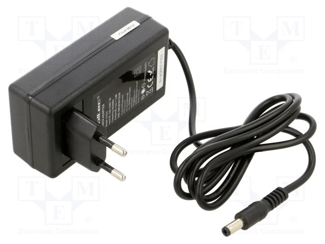 Power supply: switched-mode; 12VDC; 2.9A; Out: 5,5/2,5; 35W; 1.42m