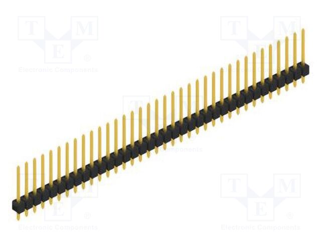 Connector: pin strips; pin header; male; PIN: 36; 2.54mm; THT; 1x36