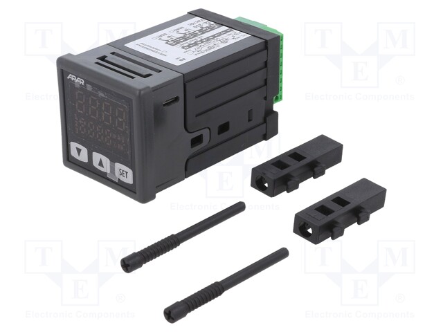 Module: regulator; temperature; SPST-NO; OUT 2: SPST-NO; panel