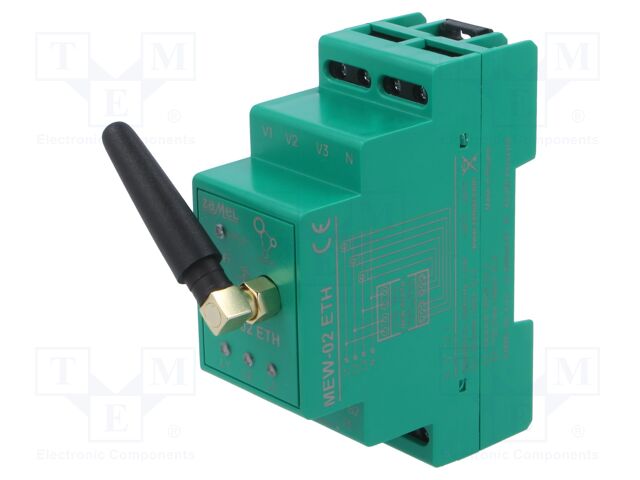 Power monitor; for DIN rail mounting; IP20; SUPLA; -10÷55°C