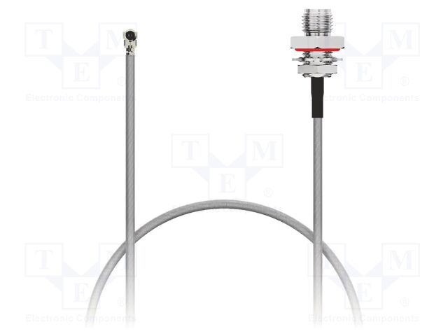 Cable; IPEX MHF I,SMA female; angled,straight; -40÷85°C; 0÷6GHz