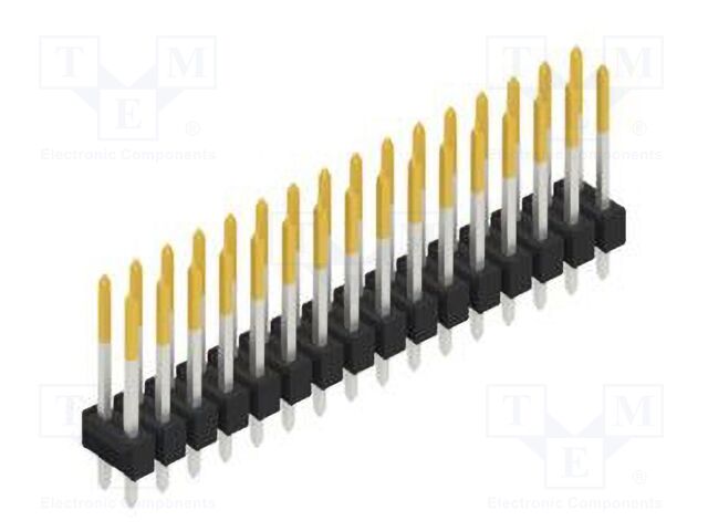Connector: pin strips; pin header; male; PIN: 32; 2.54mm; THT; 2x16