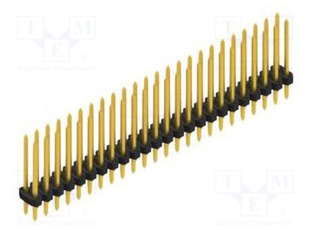 Connector: pin strips; pin header; male; PIN: 48; 2mm; THT; 2x24
