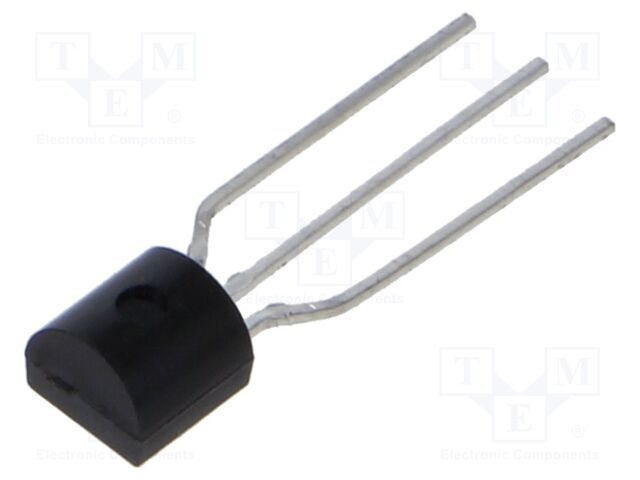 Thyristor; 600V; 0.5A; 0.8A; 50mA; Package: Ammo Pack; THT; TO92