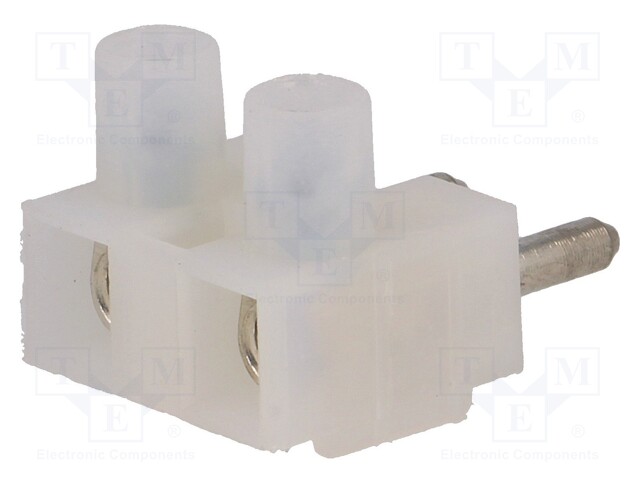 Pluggable terminal block; ways: 2; 2.5mm2; screw terminal; 400V