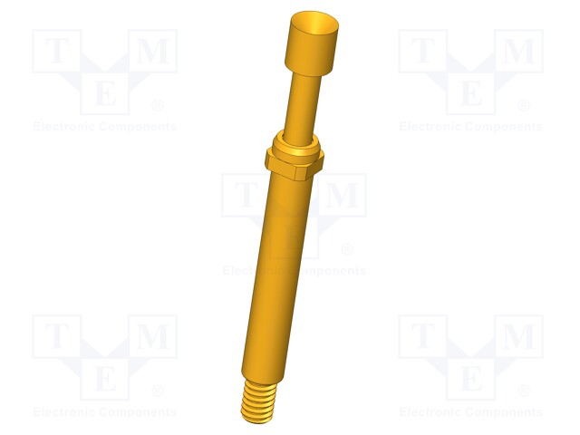 Test needle; Operational spring compression: 4mm; 5A; Ø: 3mm; 1.5N