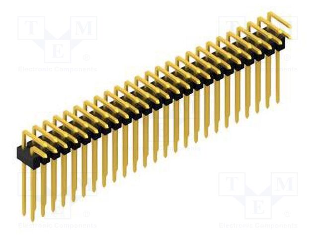 Connector: pin strips; pin header; male; PIN: 50; 2.54mm; THT; 2x25