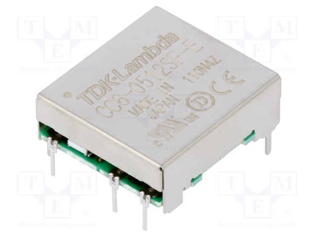 Converter: DC/DC; 6W; Uin: 5V; 12VDC; Iout: 500mA; DIP7; 5.8g