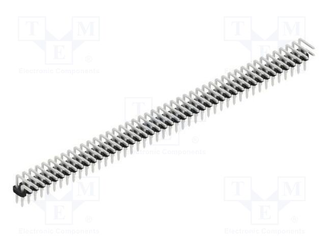 Connector: pin strips; pin header; male; PIN: 90; 2mm; THT; 2x45