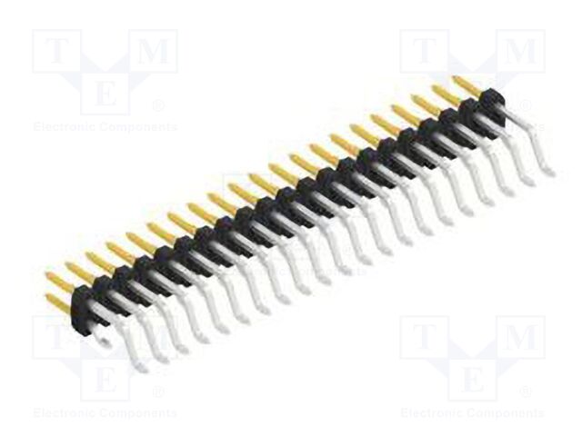 Connector: pin strips; pin header; male; PIN: 42; 2mm; SMT; 2x21