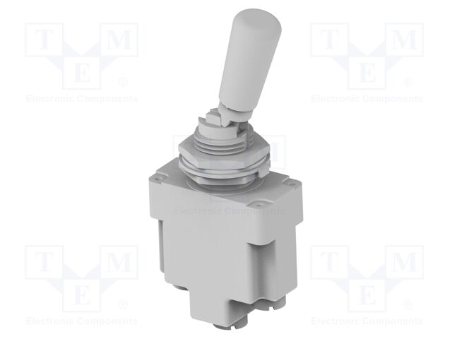 Switch: toggle; Pos: 2; SPDT; ON-ON; 15A/115VAC; 20A/28VDC; -55÷85°C