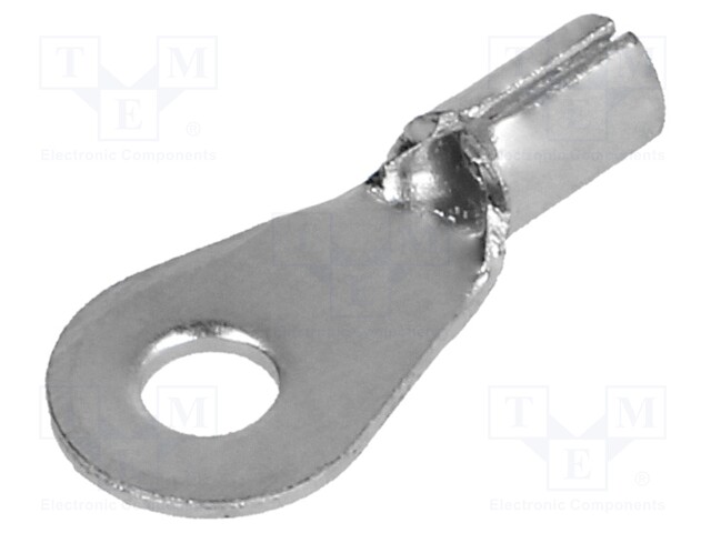 Ring terminal; M3; 0.25÷1.5mm2; crimped; for cable; non-insulated
