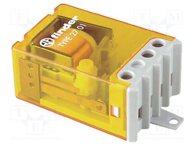 Relay: installation; bistable; NO; Ucoil: 230VAC; 10A; -40÷40°C