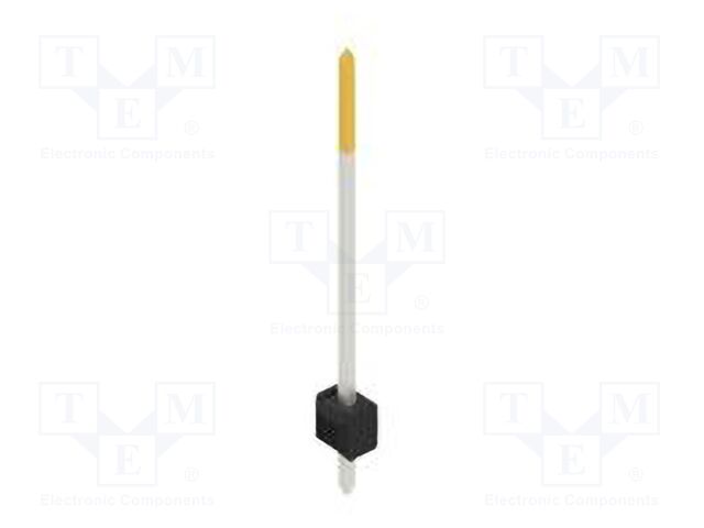 Connector: pin strips; pin header; male; PIN: 1; 2.54mm; THT; 1x1