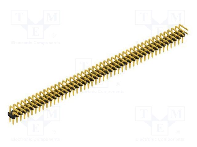 Connector: pin strips; pin header; male; PIN: 92; 2mm; THT; 2x46