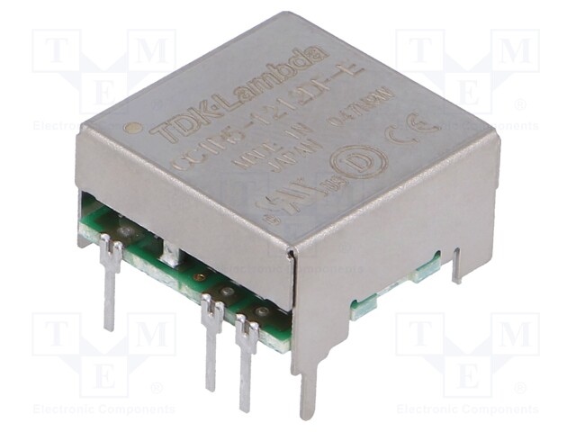 Converter: DC/DC; 1.5W; Uin: 12V; Uout: 12VDC; Uout2: -12VDC; DIP7