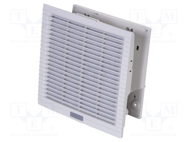 Fan: AC; axial; 230VAC; 550m3/h; 65dBA; ball bearing; IP54; RAL 7035