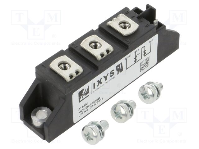 Module; double series; 1.6kV; 27A; TO240AA; Ufmax: 1.27V; Ifsm: 520A