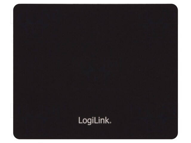 Mouse pad; black; 230x190mm