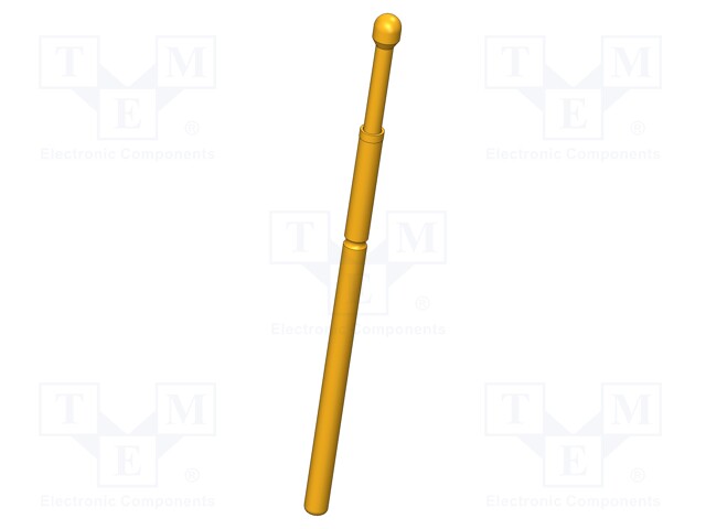 Needle-like test probe; Operational spring compression: 2.2mm