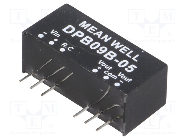 Converter: DC/DC; 9W; Uin: 18÷36V; Uout: 5VDC; Uout2: -5VDC; SIP8