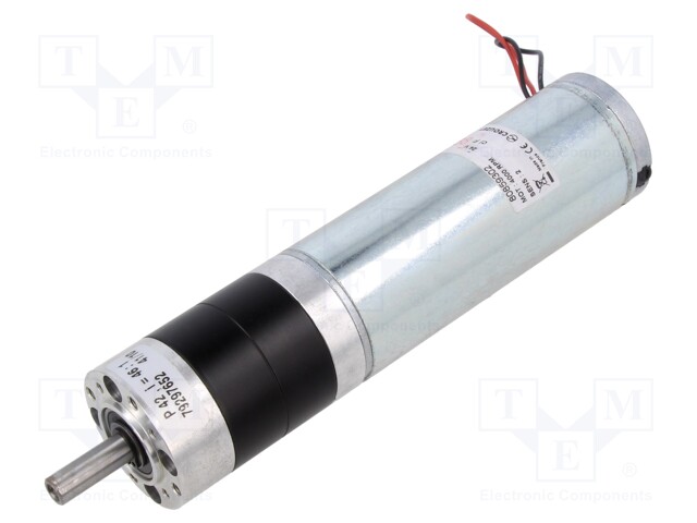 Motor: DC; 24VDC