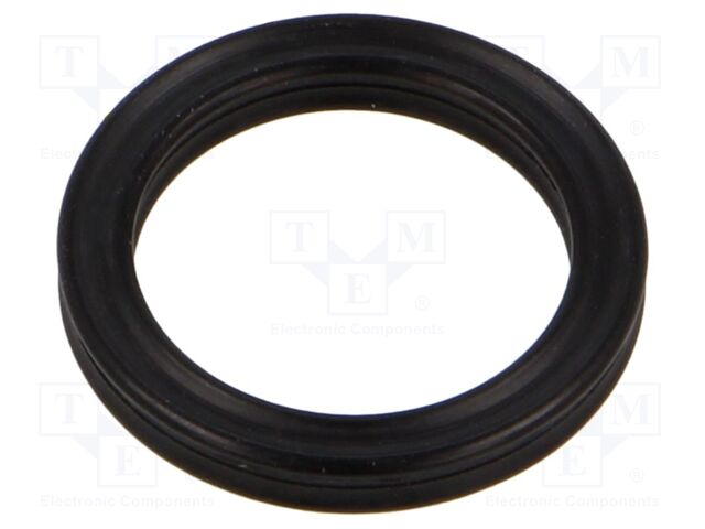 X-ring washer; NBR; Thk: 2.62mm; Øint: 14.8mm; -40÷100°C