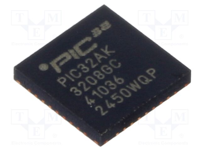 IC: PIC microcontroller; 32kB; 200MHz; 3÷3.6VDC; SMD; VQFN36; tube