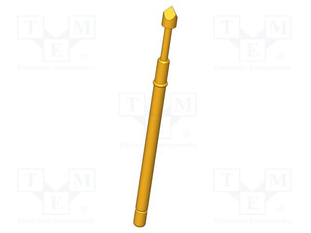 Test needle; Operational spring compression: 4mm; 5A; Ø: 2mm; 3N