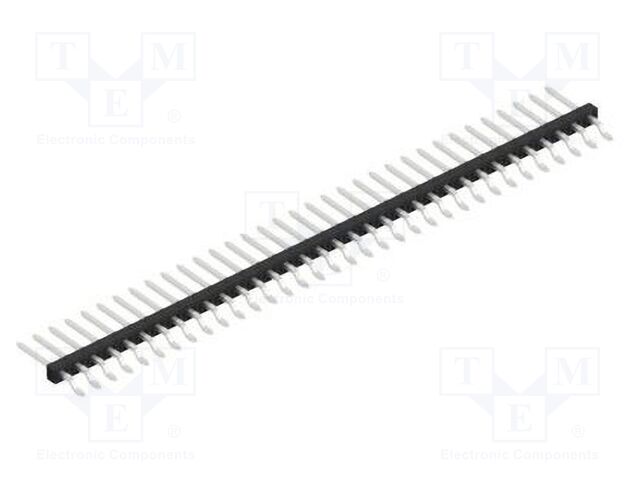 Connector: pin strips; pin header; male; PIN: 34; 2mm; SMT; 1x34