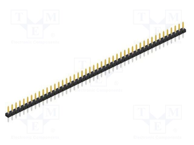Connector: pin strips; pin header; male; PIN: 46; 2mm; THT; 1x46