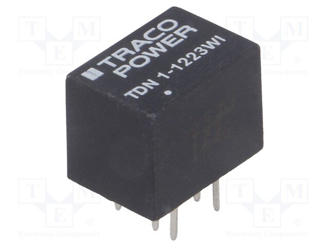 Converter: DC/DC; 1W; Uin: 4.5÷18V; Uout: 15VDC; Uout2: -15VDC; DIP