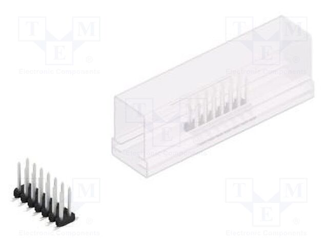 Connector: pin strips; pin header; male; PIN: 14; 2mm; SMT; 2x7; 100V