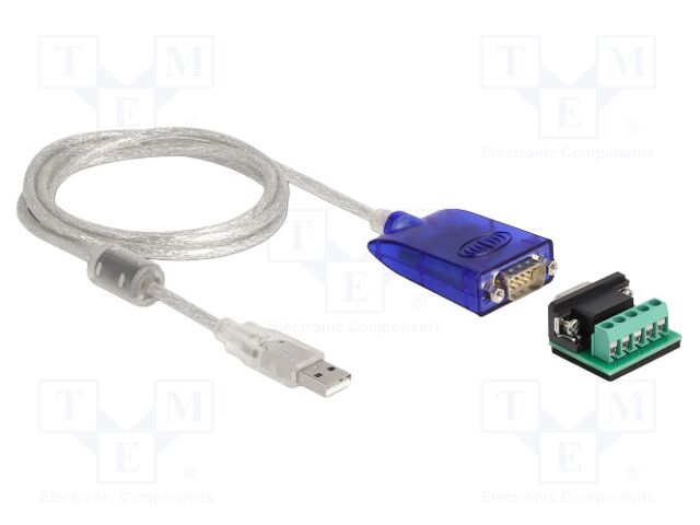 USB to RS422/485 converter; 1.5m; transparent