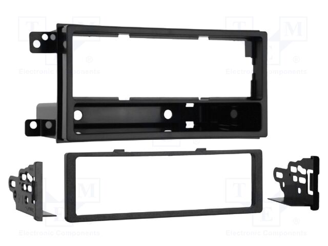 Radio frame; Subaru; 1 DIN; black