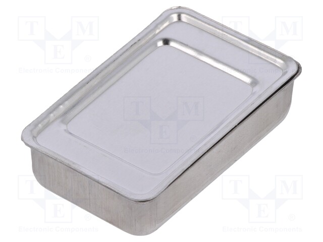 Enclosure: shielding; X: 31mm; Y: 50mm; Z: 13mm; steel; Series: MICRO