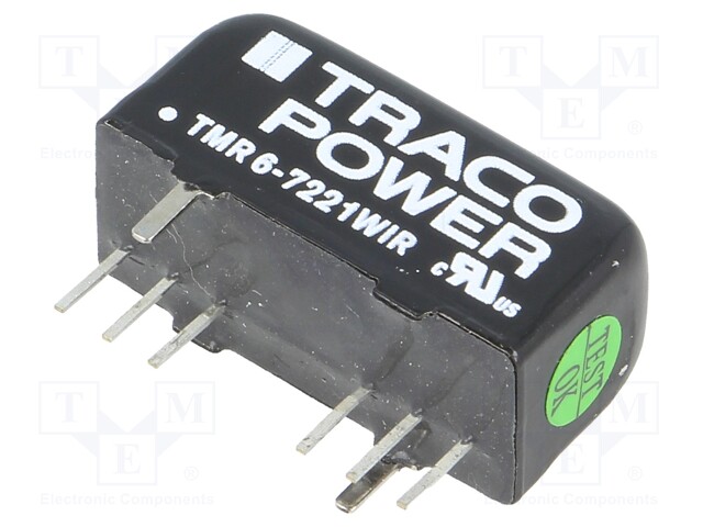 Converter: DC/DC; 6W; Uin: 43÷160V; Uout: 5VDC; Uout2: -5VDC; SIP8