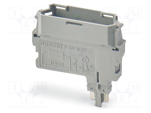 Connector: plug-in; 10A; 400V; PA; L: 37.5mm; 0.08÷1.5mm2; ways: 1