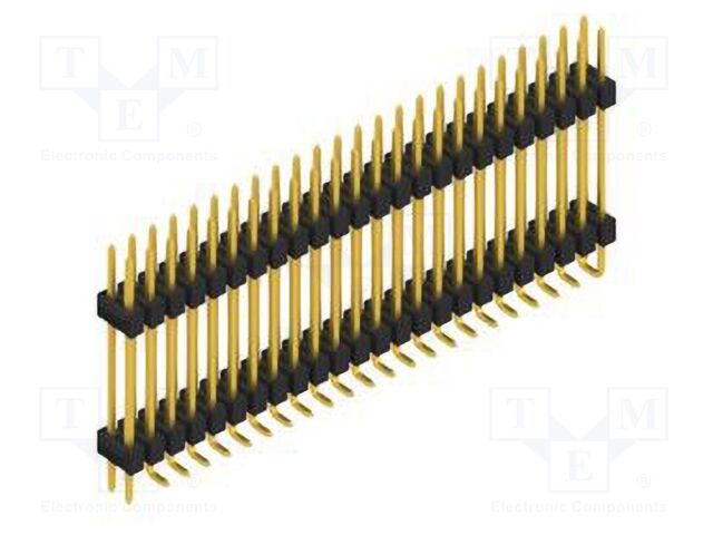 Connector: pin strips; pin header; male; PIN: 48; 2.54mm; SMT; 2x24