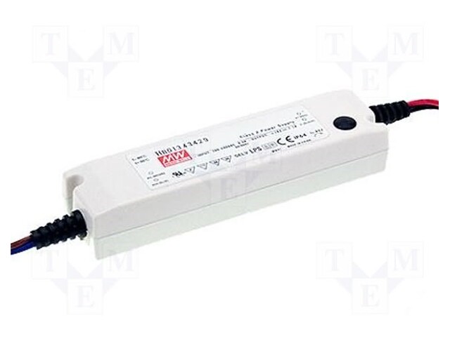 Power supply: switched-mode; LED; 19.2W; 24VDC; 18÷24VDC; 0.8A