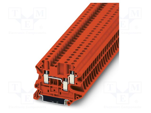 Splice terminal: rail; UT; 32A; 500V; screw terminal; PA; 0.14÷6mm2