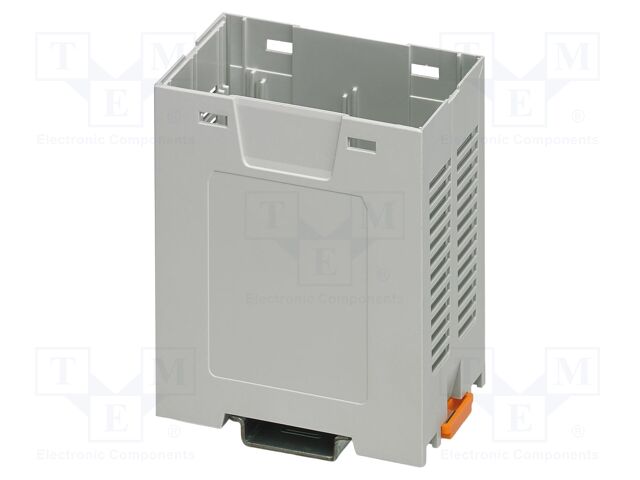 Enclosure base; grey; UL94V-0; EH 45; for DIN rail mounting