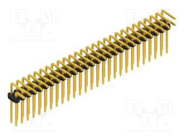 Connector: pin strips; pin header; male; PIN: 54; 2mm; THT; 2x27