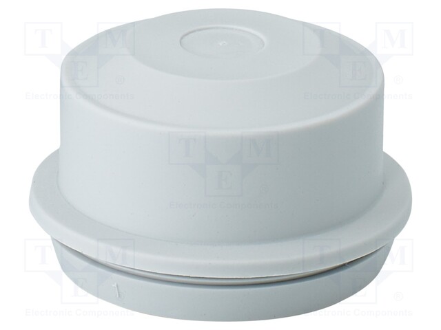 Grommet; elastomer thermoplastic TPE; light grey; 11÷30mm; IP65