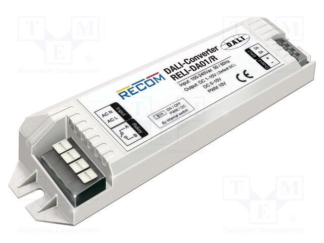 Converter DALI-PWM/0-10VDC/1-10VDC; Communication: DALI,PWM