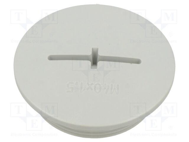 -20÷80°C; Accessories: stopper; Enclos.mat: ABS; Colour: grey