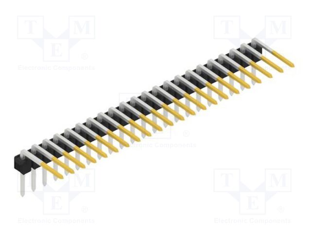 Connector: pin strips; pin header; male; PIN: 22; 2.54mm; THT; 1x22