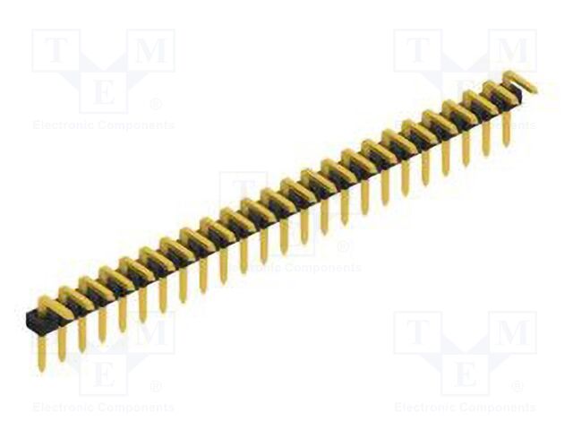 Connector: pin strips; pin header; male; PIN: 24; 2mm; THT; 1x24