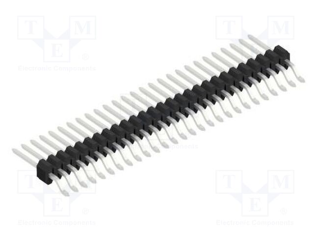 Connector: pin strips; pin header; male; PIN: 27; 1.27mm; SMT; 1x27
